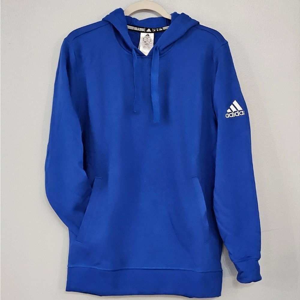 adidas Bright Royal Blue Hooded Pullover
